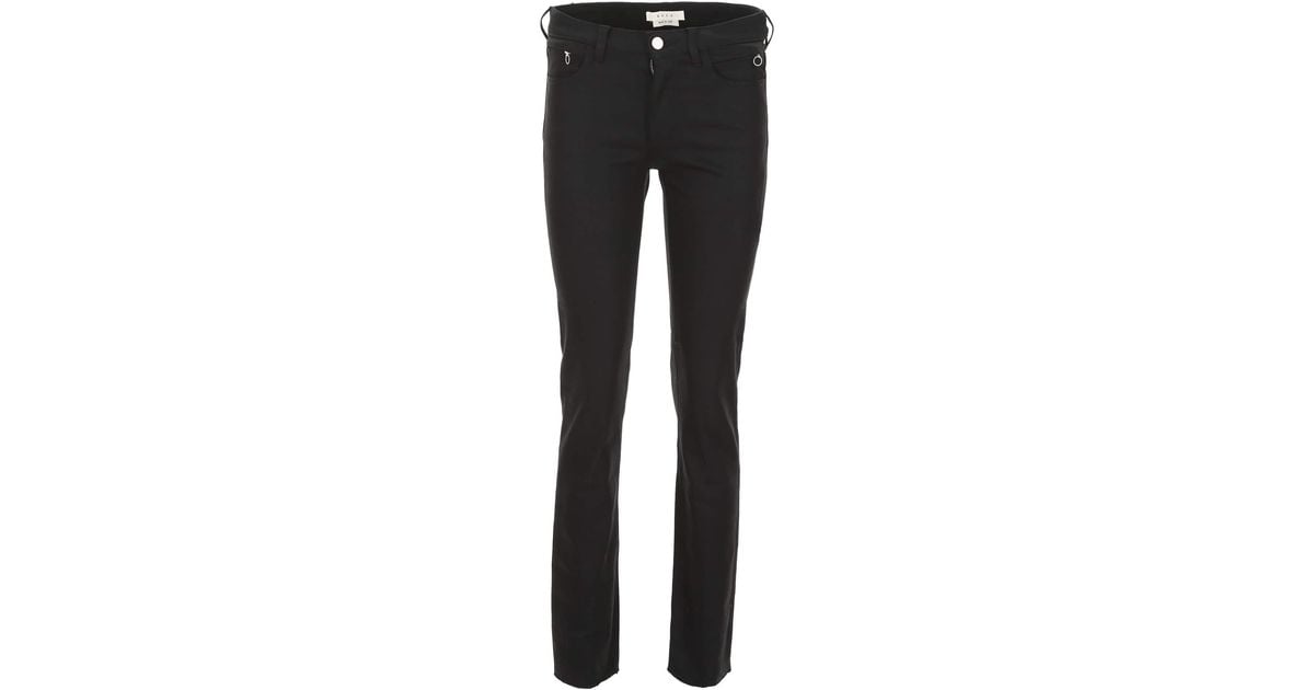 1017 ALYX 9SM Denim Jeans With Zip On The Back in Black - Lyst