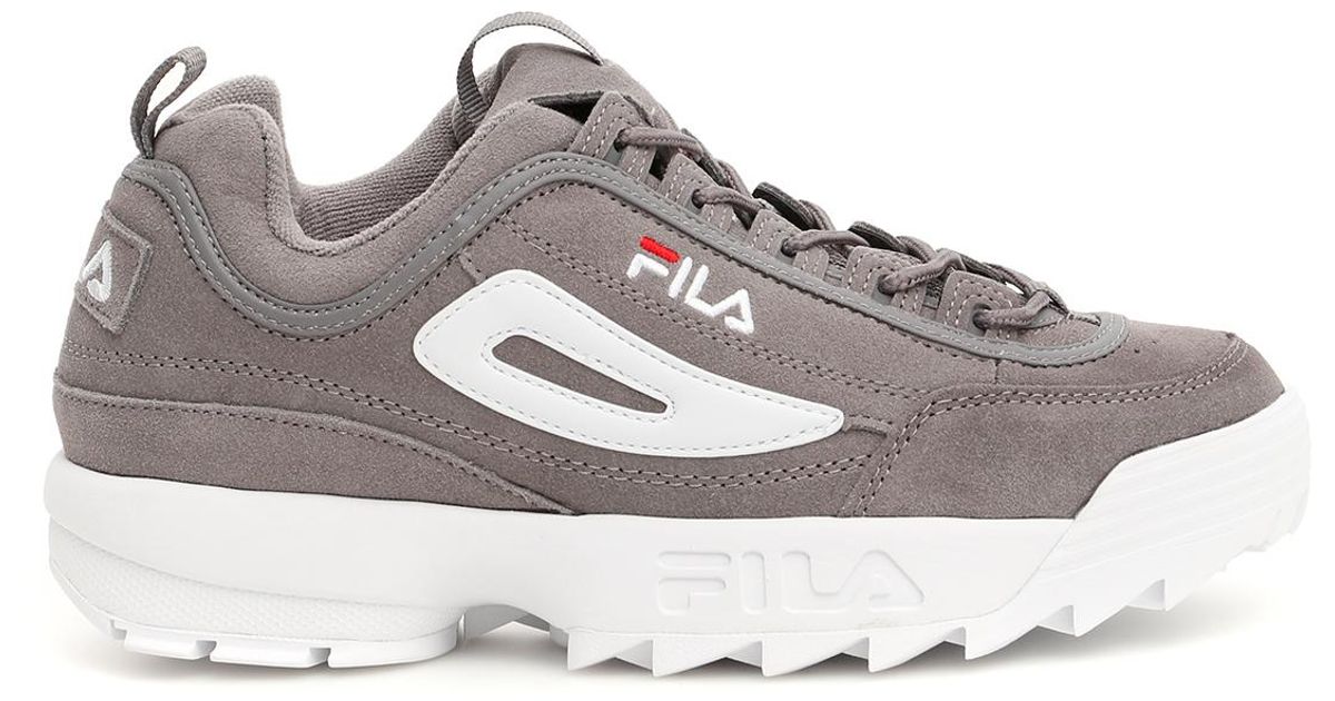 Fila Disruptor Low Sneakers in Grey (Gray) for Men - Lyst
