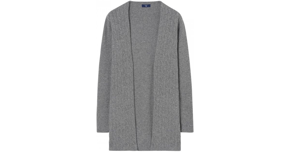 gant cable cardigan