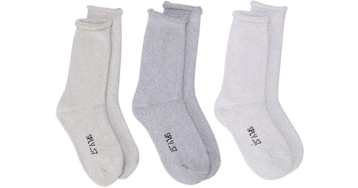 bouclette 3 pack socks yeezy