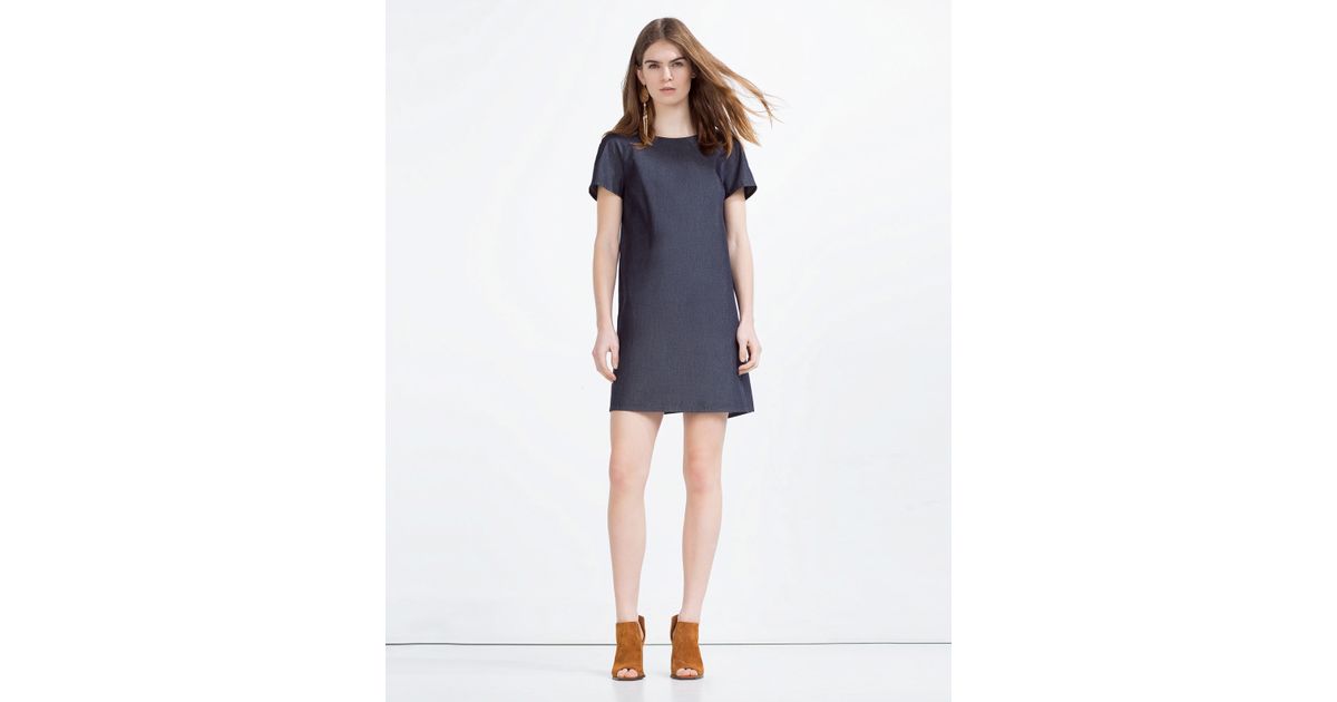 zara flowing dress