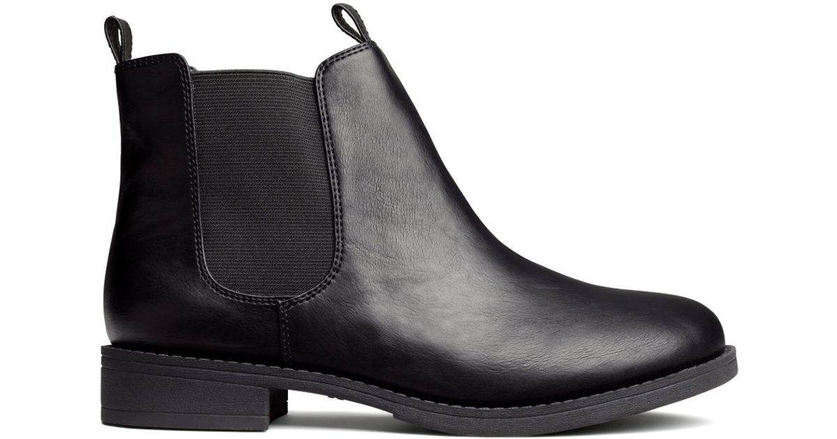 high profile chelsea boots h&m