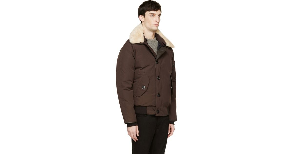 mens canada goose foxe bomber