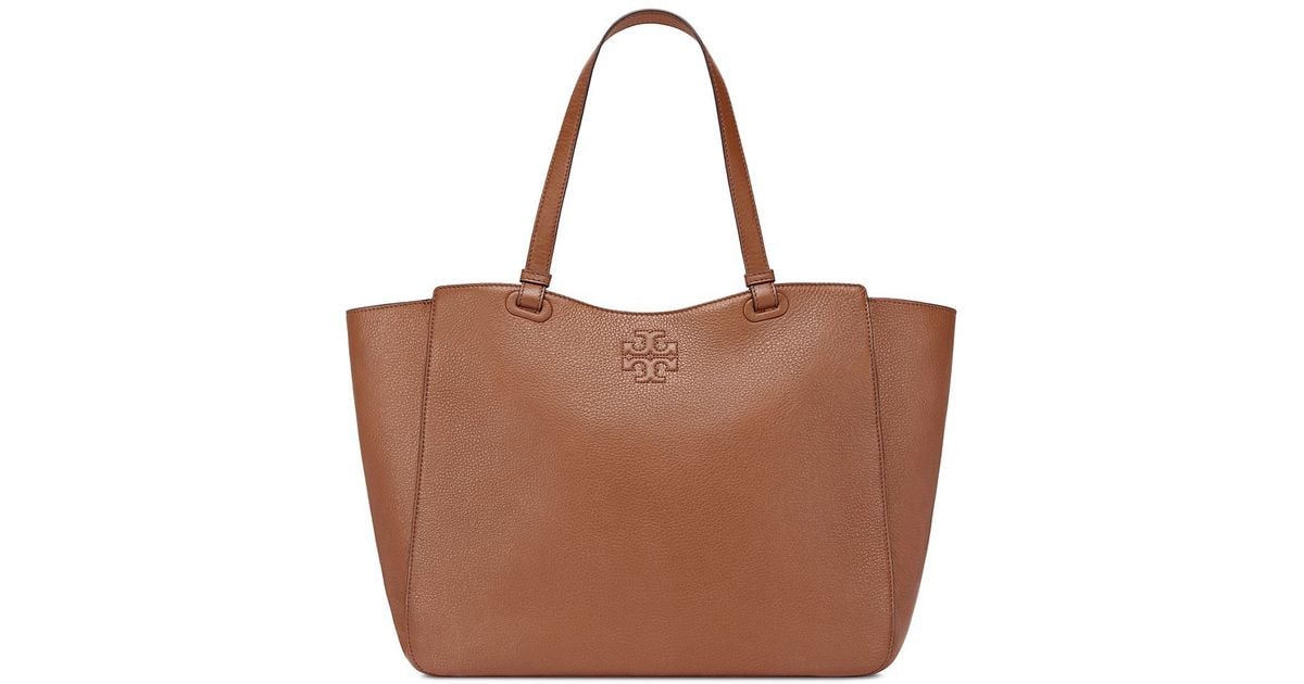 Lyst Tory Burch Thea Baby Bag Tote In Brown