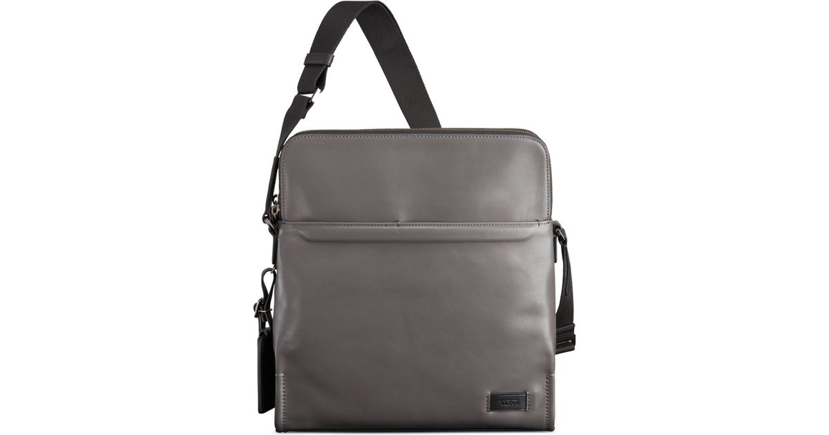 Tumi Men's Stratton Crossbody Bag in Gray for Men Lyst