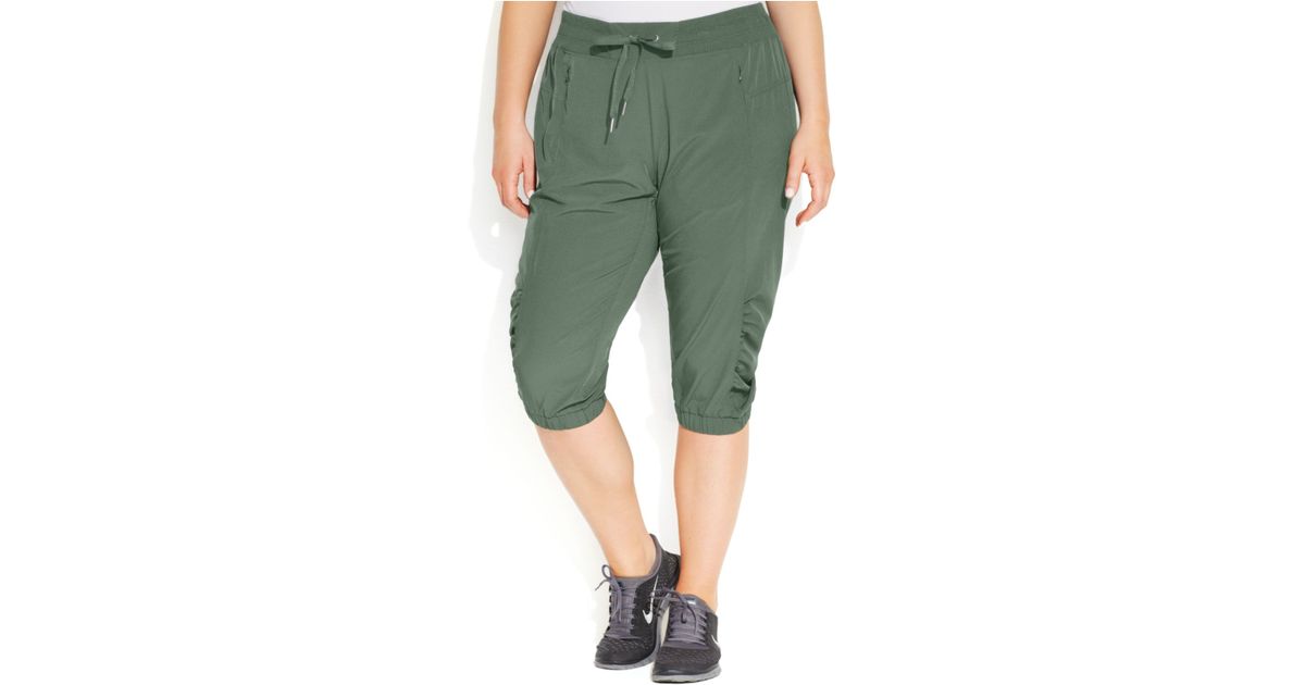 calvin klein performance plus size capris