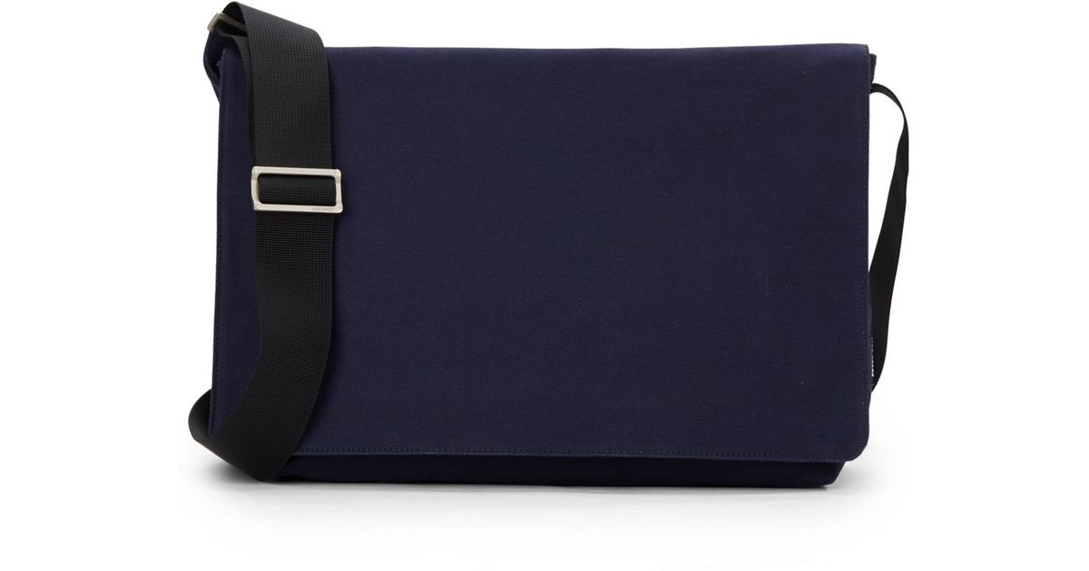 Lyst Jack Spade Canvas Field Laptop Bag In Blue For Men