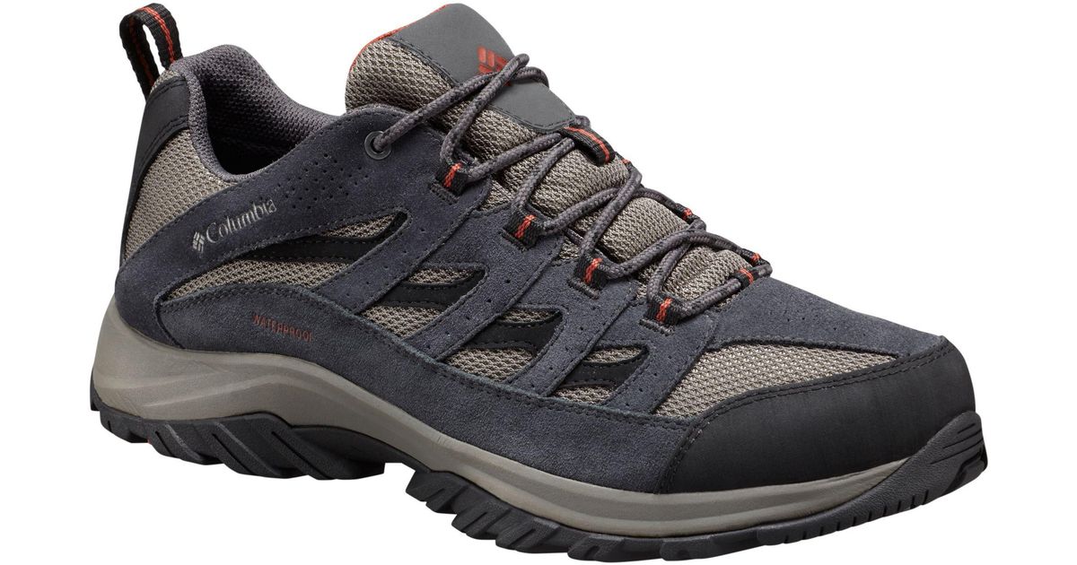 columbia men's crestwood low hiking shoes