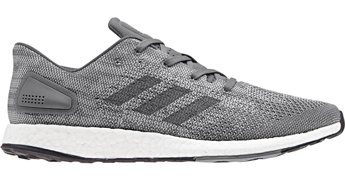 Adidas Gray Pureboost Dpr Running Shoe, Fivedark Solid Grey Two, 10.5 Medium Us for men Adidas Men PureBOOST DPR LTD (white core black vapor blue)
