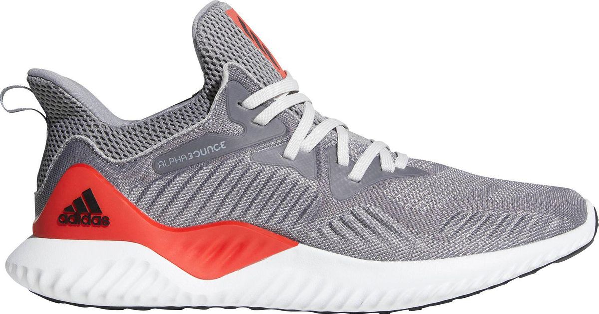 lyst adidas alphabounce über schuhe für männer in grauen lyst adidas alphabounce über schuhe für männer in grauen