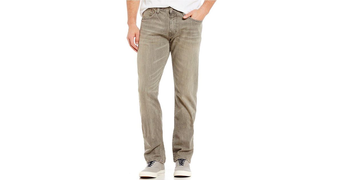 Polo Ralph Lauren Hampton Straight-fit Jeans in Gray for Men - Lyst