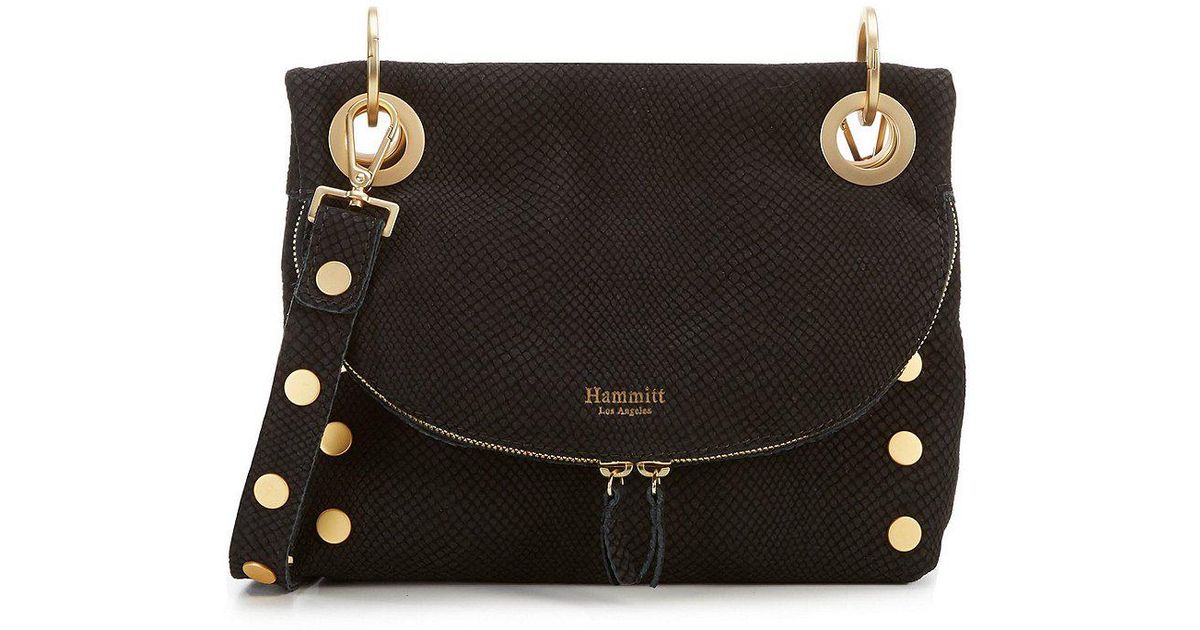 Lyst Hammitt Corey Convertible Saddle Bag In Black