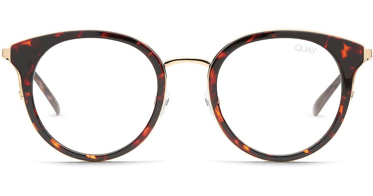 Quay Cryptic Blue Light Glasses in Brown - Lyst