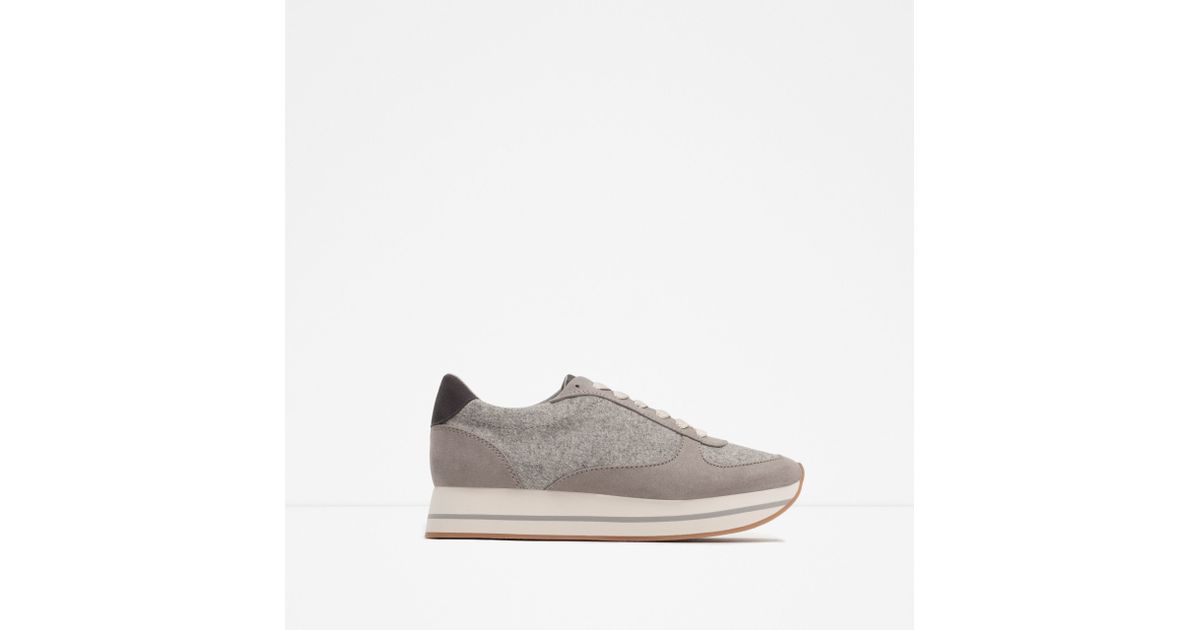 zara basic collection sneakers