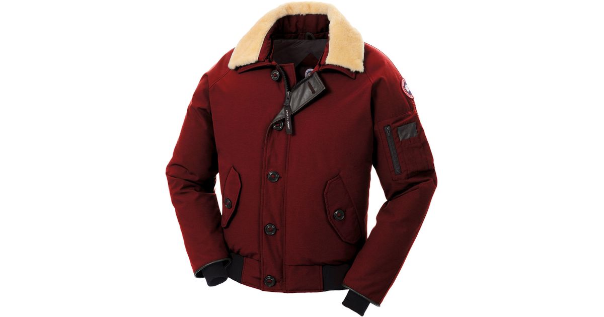 canada goose borden bomber redwood canada goose borden bomber redwood