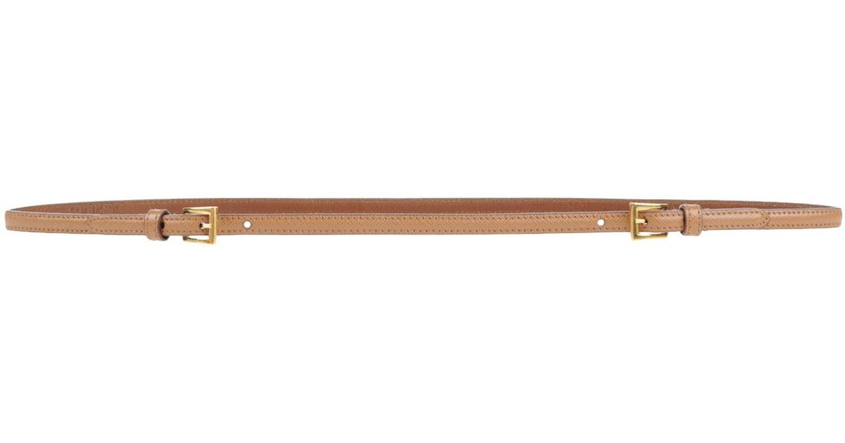 Prada Belt in Beige (Camel) | Lyst  