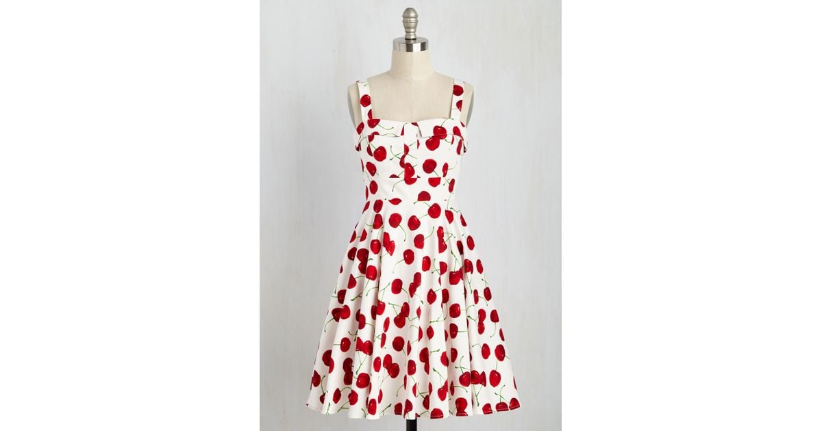 Pull Up a Cherry Dress