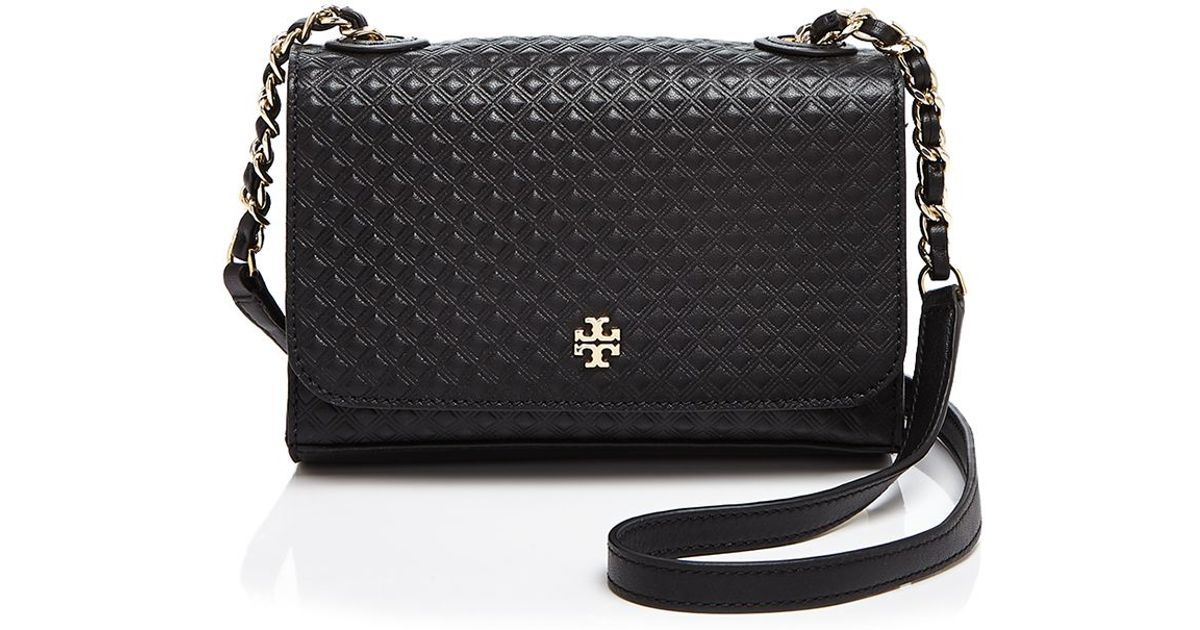 tory burch marion shrunken shoulder bag