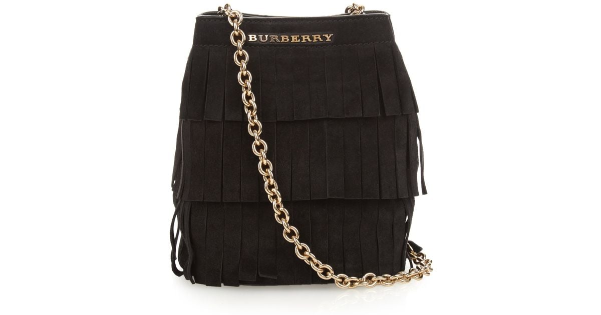 burberry fringe bag
