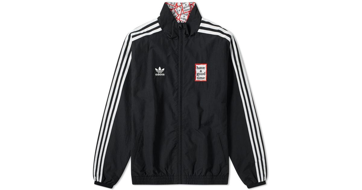 adidas x have a good time reversible track top