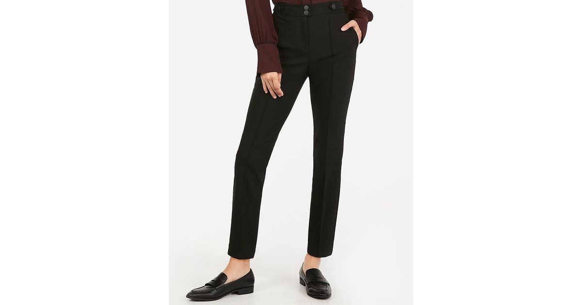 express high waisted dress pants