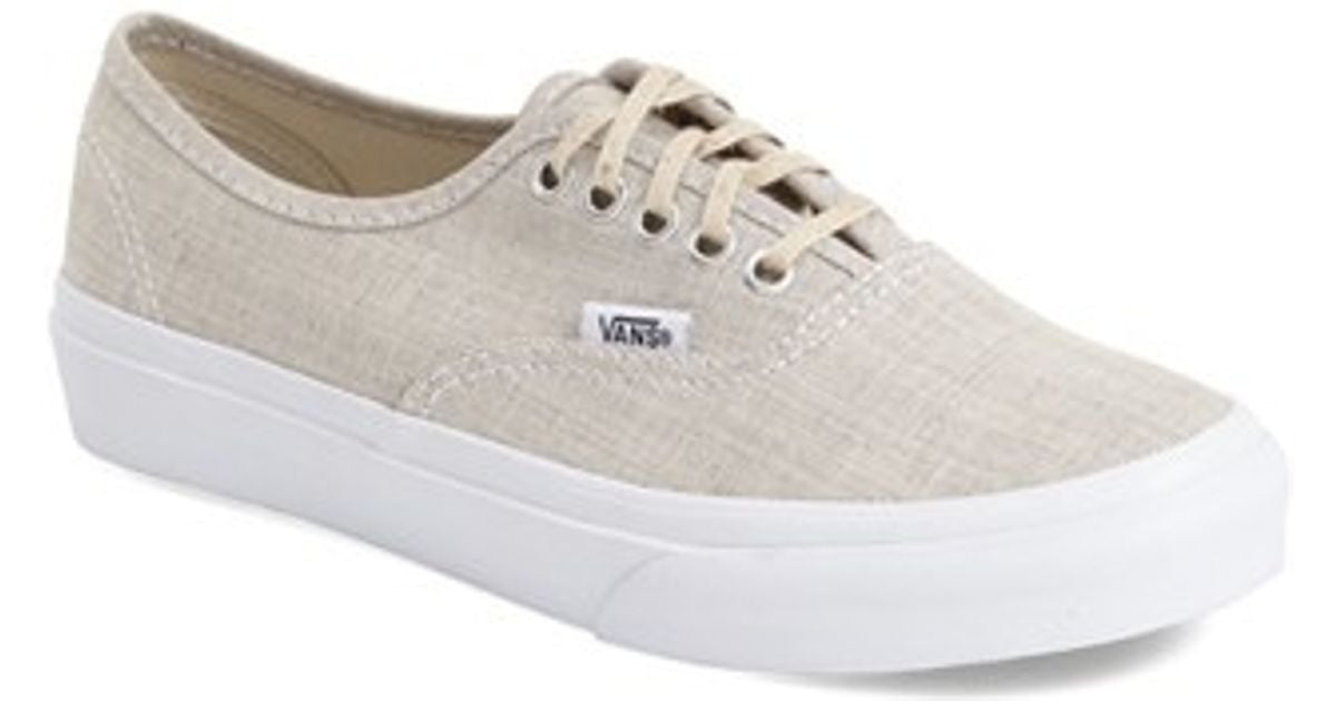vans authentic slim beige vans authentic slim beige