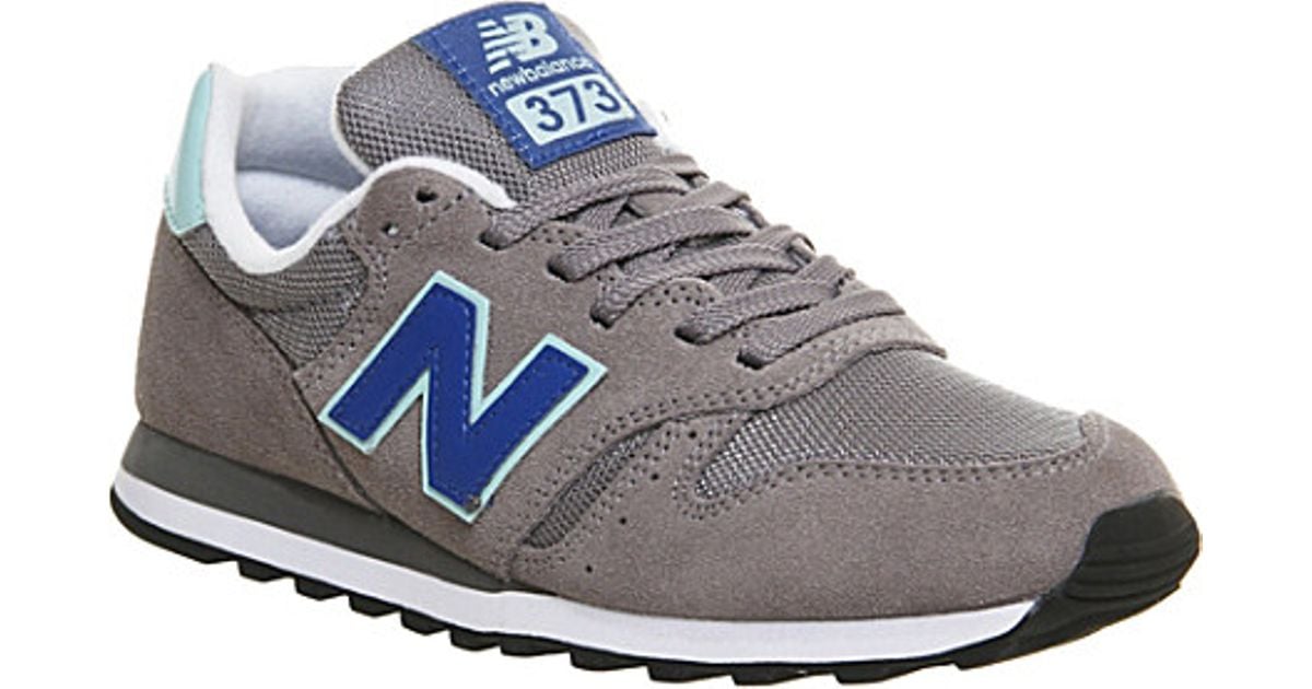 New Balance 373 Suede And Mesh Trainers For Men in Grey New Balance 373 Suede And Mesh Trainers For Men in Grey