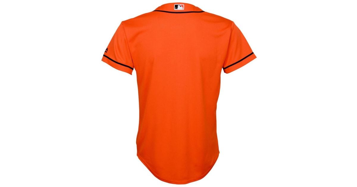 astros orange jersey