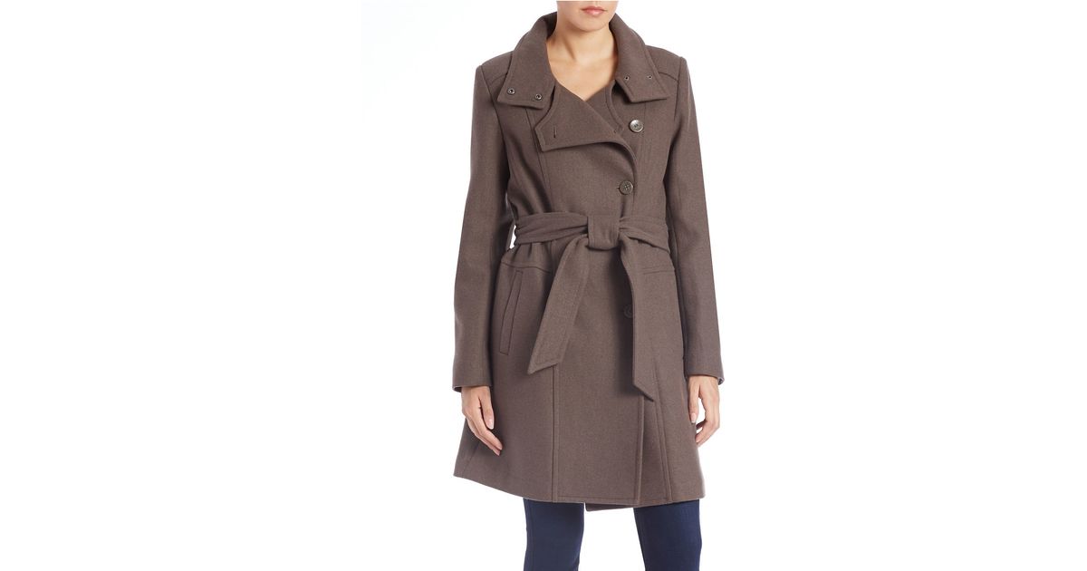 Kenneth Cole New York Reaction Belted Faux Leather Gallery