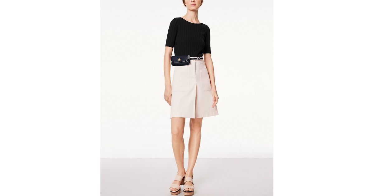 Lyst Tory Burch Diana Belt Bag In Red