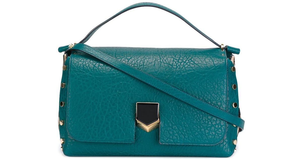 Lyst Jimmy Choo Lockett Tote Bag In Blue