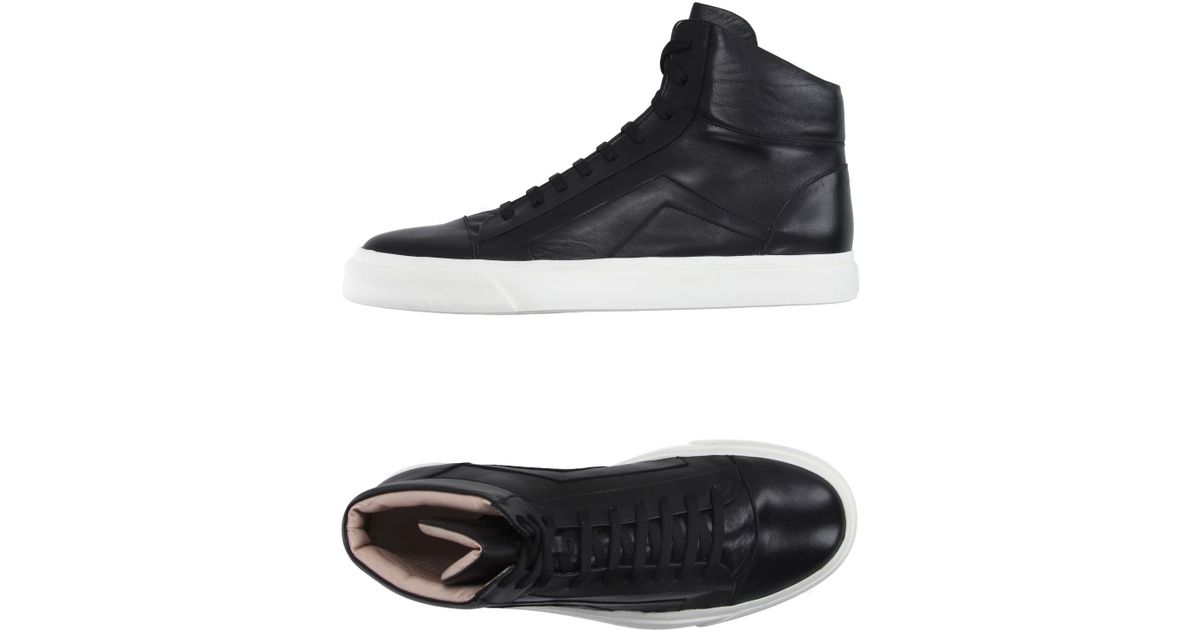 Lyst - Giorgio Fabiani High-tops & Trainers in Black for Men