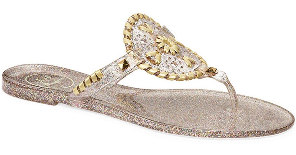 rogers jelly sandals rogers sparkle georgica jelly sandals in metallic lyst rogers jelly sandals rogers sparkle georgica jelly sandals in metallic lyst