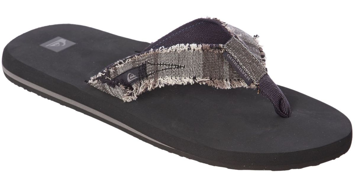 quick silver flip flops