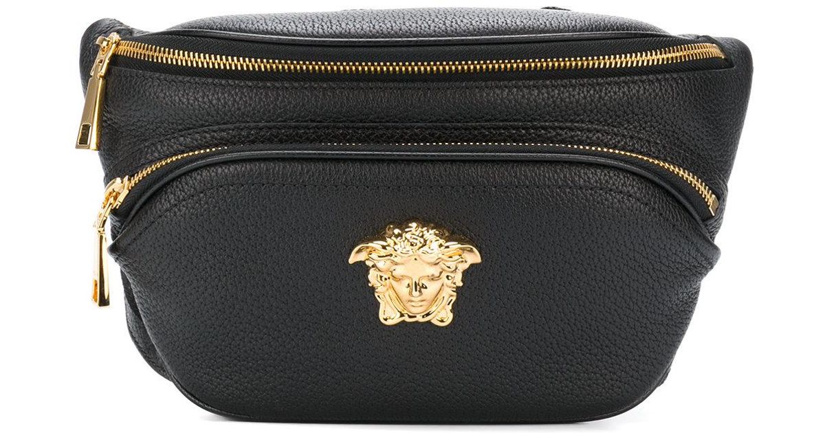 Lyst Versace Palazzo Belt Bag in Black for Men