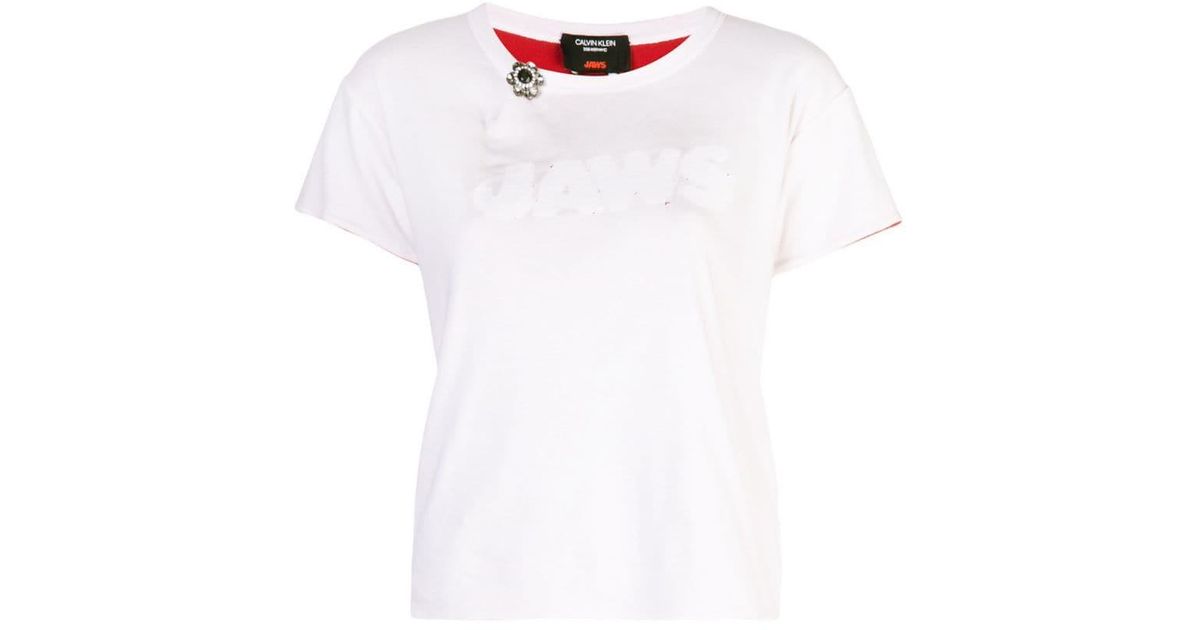 calvin klein jaws tee