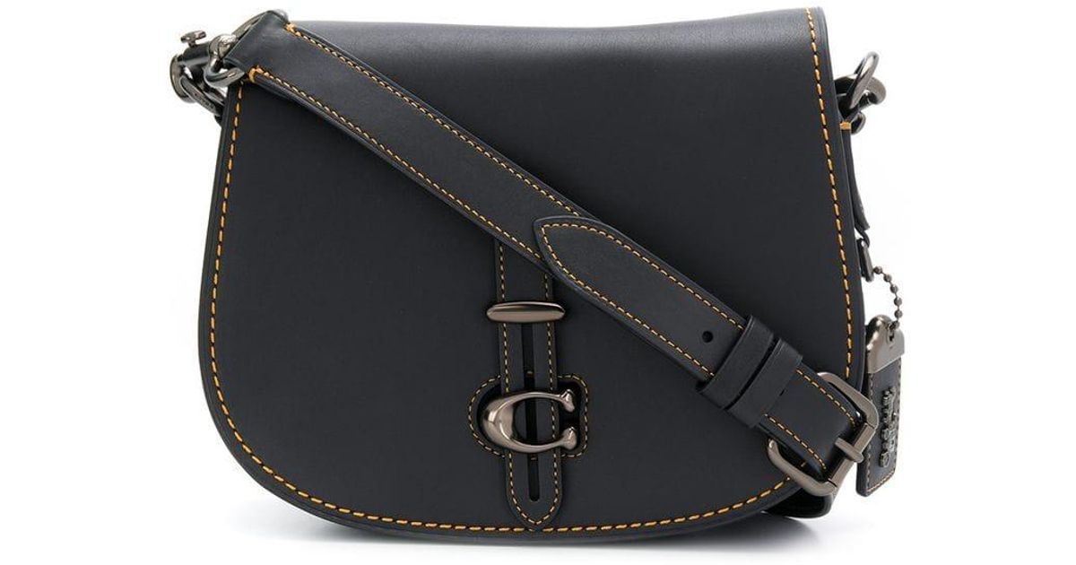 COACH Saddle Crossbody Bag in Black Lyst