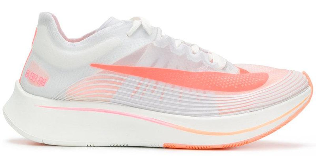 nike platform white shoes