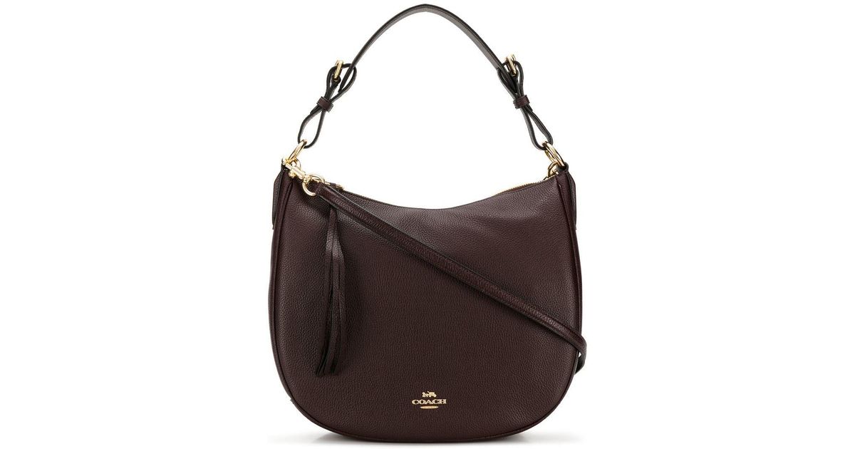 Coach Mae Hobo Shoulder Bag In Red Lyst