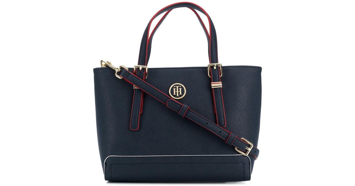 Lyst Tommy Hilfiger Small Tote Bag In Blue