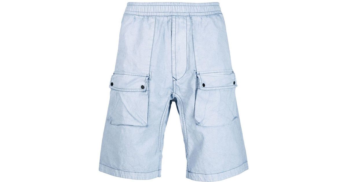mens stone island cargo shorts