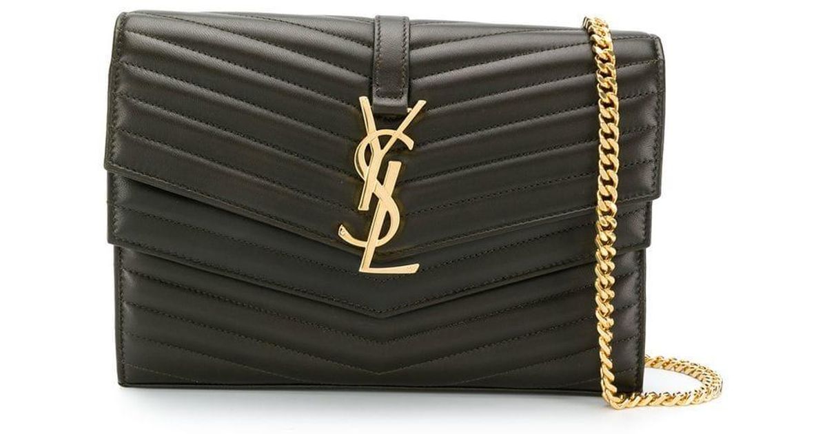 saint laurent sulpice chain wallet