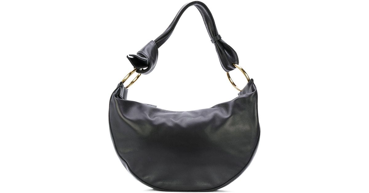 Marni Black Half Moon Shoulder Bag Lyst