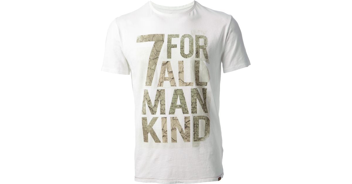 7 for all mankind t shirt