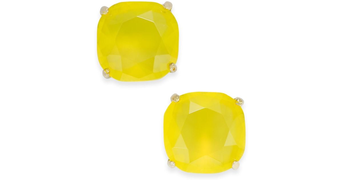 Lyst Kate Spade New York Goldtone Lemon Square Stud Lyst Kate Spade New York Goldtone Lemon Square Stud Earrings In Yellow