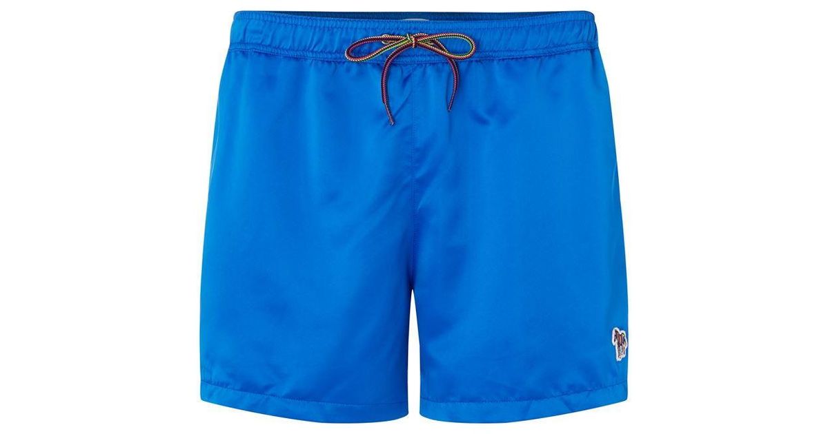 paul smith zebra swim shorts navy