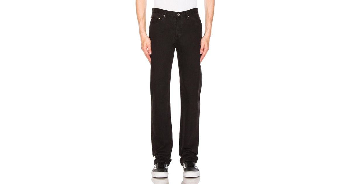 A.P.C. Cotton New Standard in Black for Men - Lyst