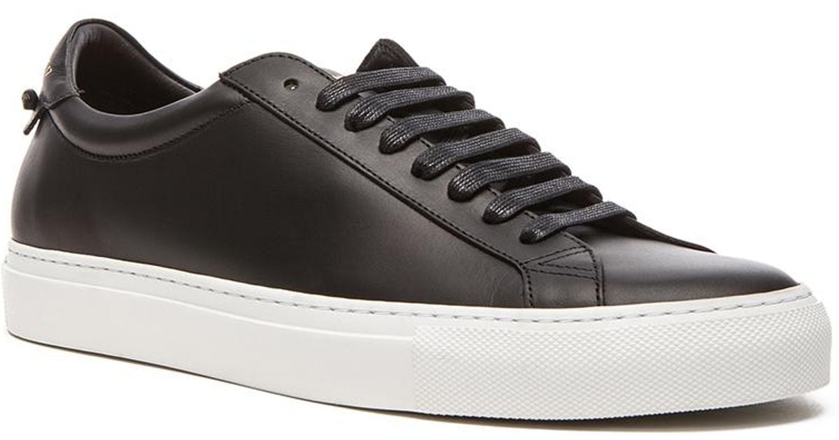 Givenchy Knots Low Top Leather Sneakers in Black | Lyst