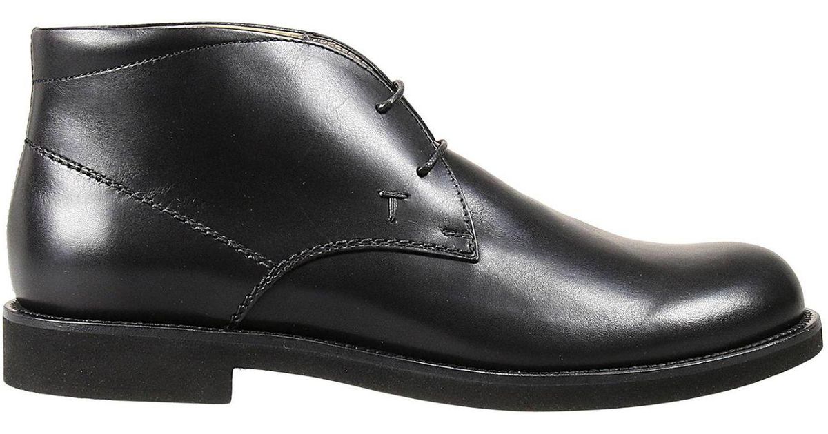 Tod's Ankle Boots in Black for Men | Lyst