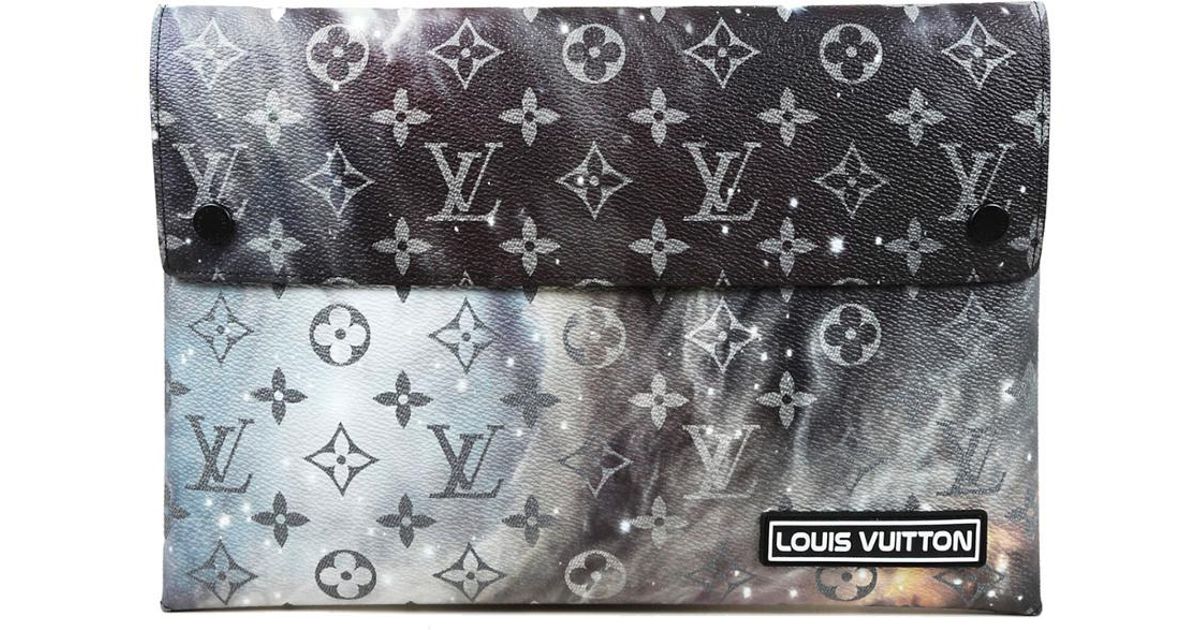 Louis Vuitton Limited Edition Monogram Galaxy Canvas Pochette Alpha - Lyst